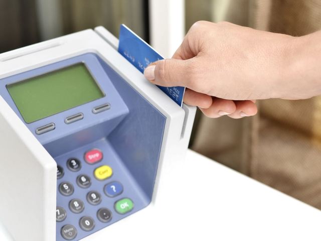 Paying by card
