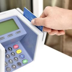 Paying by card