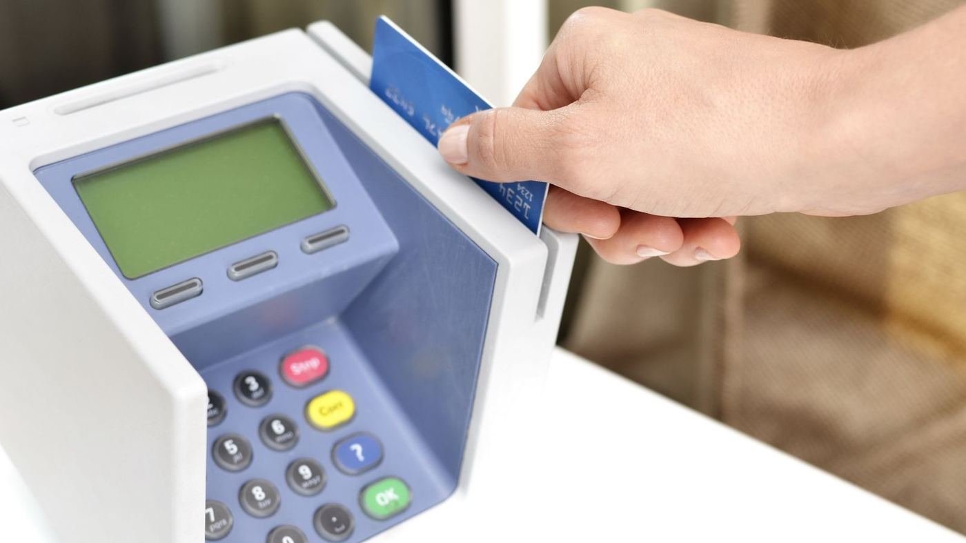 Paying by card